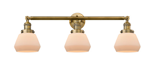 Fulton - 3 Light - 30 inch - Brushed Brass - Bath Vanity Light (205-BB-G171-LED)