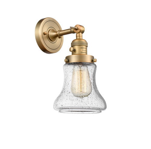 Bellmont - 1 Light - 7 inch - Brushed Brass - Sconce (203SW-BB-G194-LED)