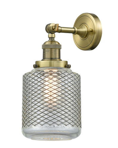 Stanton - 1 Light - 6 inch - Antique Brass - Sconce (203-AB-G262-LED)