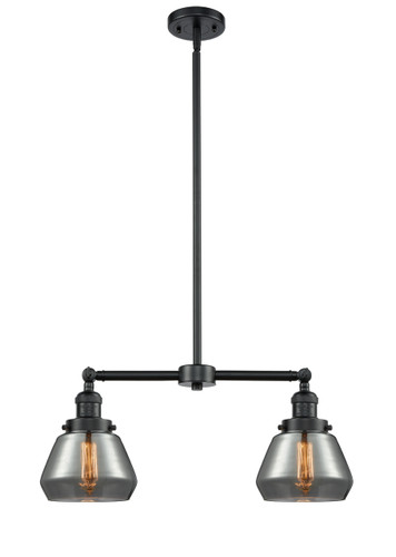 Fulton - 2 Light - 21 inch - Oil Rubbed Bronze - Stem Hung - Island Light (209-OB-G173-LED)