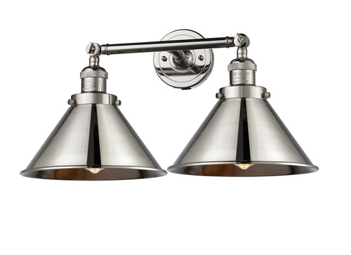 Briarcliff - 2 Light - 19 inch - Polished Nickel - Bath Vanity Light (208-PN-M10-PN-LED)
