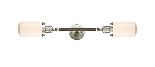 Dover - 2 Light - 5 inch - Brushed Satin Nickel - Bath Vanity Light (208L-SN-G311)