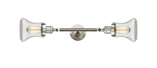 Bellmont - 2 Light - 6 inch - Brushed Satin Nickel - Bath Vanity Light (208L-SN-G192)