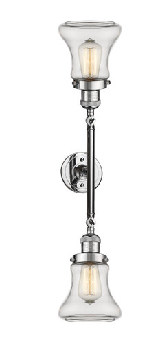 Bellmont - 2 Light - 6 inch - Polished Chrome - Bath Vanity Light (208L-PC-G192-LED)