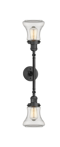 Bellmont - 2 Light - 6 inch - Oil Rubbed Bronze - Bath Vanity Light (208L-OB-G194)