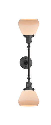 Fulton - 2 Light - 7 inch - Oil Rubbed Bronze - Bath Vanity Light (208L-OB-G171)