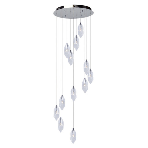 Doccia 12 Light Chrome Chandelier (AC7042)