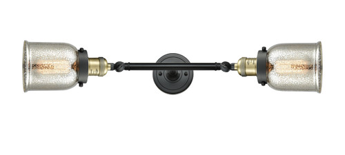 Bell - 2 Light - 5 inch - Black Antique Brass - Bath Vanity Light (208L-BAB-G58)