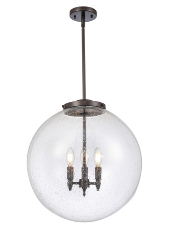 Beacon - 3 Light - 18 inch - Oil Rubbed Bronze - Cord hung - Pendant (221-3S-OB-G204-18)