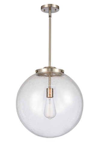 Beacon - 1 Light - 16 inch - Brushed Satin Nickel - Stem Hung - Pendant (221-1S-SN-G204-16)