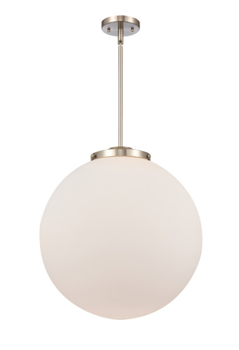 Beacon - 1 Light - 18 inch - Brushed Satin Nickel - Stem Hung - Pendant (221-1S-SN-G201-18)