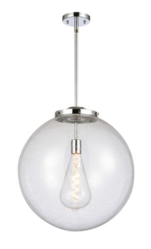 Beacon - 1 Light - 18 inch - Polished Chrome - Stem Hung - Pendant (221-1S-PC-G204-18-LED)