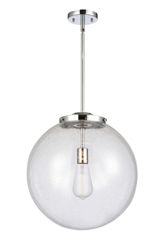 Beacon - 1 Light - 16 inch - Polished Chrome - Stem Hung - Pendant (221-1S-PC-G204-16-LED)
