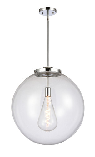 Beacon - 1 Light - 18 inch - Polished Chrome - Stem Hung - Pendant (221-1S-PC-G202-18)