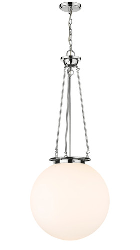 Beacon - 1 Light - 18 inch - Polished Chrome - Chain Hung - Pendant (221-1P-PC-G201-18)