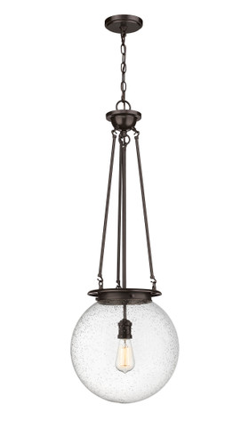 Beacon - 1 Light - 14 inch - Oil Rubbed Bronze - Chain Hung - Pendant (221-1P-OB-G204-14)
