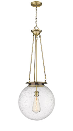 Beacon - 1 Light - 16 inch - Antique Brass - Chain Hung - Pendant (221-1P-AB-G204-16)
