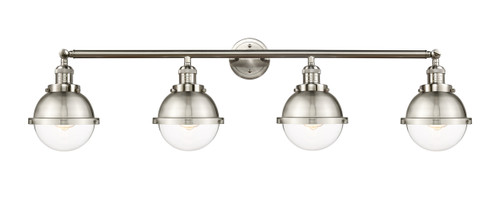 Hampden - 4 Light - 46 inch - Brushed Satin Nickel - Bath Vanity Light (215-SN-HFS-62-SN-LED)