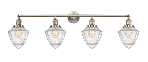 Bullet - 4 Light - 46 inch - Brushed Satin Nickel - Bath Vanity Light (215-SN-G664-7)