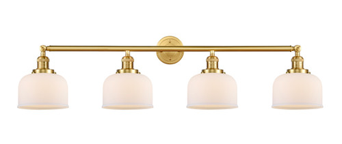 Bell - 4 Light - 44 inch - Satin Gold - Bath Vanity Light (215-SG-G71-LED)