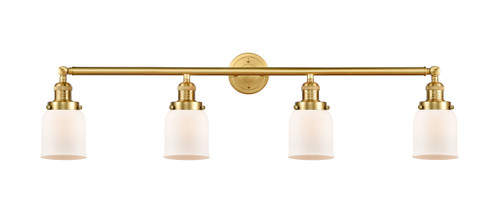 Bell - 4 Light - 42 inch - Satin Gold - Bath Vanity Light (215-SG-G51-LED)