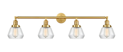 Fulton - 4 Light - 43 inch - Satin Gold - Bath Vanity Light (215-SG-G172-LED)