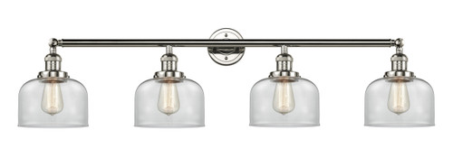 Bell - 4 Light - 44 inch - Polished Nickel - Bath Vanity Light (215-PN-G72-LED)