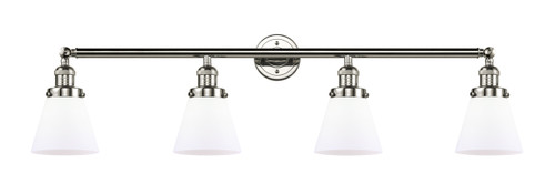 Cone - 4 Light - 42 inch - Polished Nickel - Bath Vanity Light (215-PN-G61)
