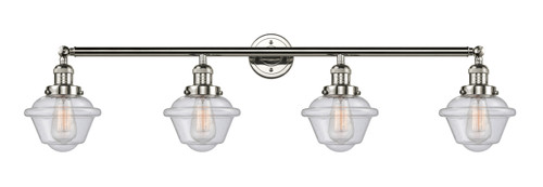 Oxford - 4 Light - 46 inch - Polished Nickel - Bath Vanity Light (215-PN-G534-LED)