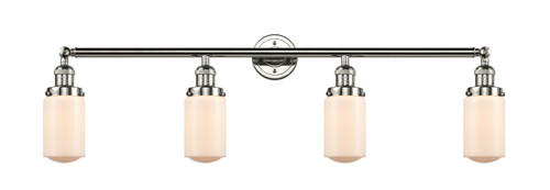 Dover - 4 Light - 43 inch - Polished Nickel - Bath Vanity Light (215-PN-G311)
