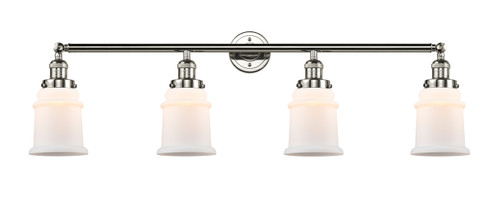 Canton - 4 Light - 42 inch - Polished Nickel - Bath Vanity Light (215-PN-G181-LED)