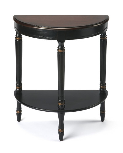 Bellini Cafe Noir Demilune Console Table (0889104)