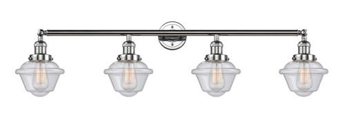Oxford - 4 Light - 46 inch - Polished Chrome - Bath Vanity Light (215-PC-G534)