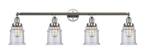 Canton - 4 Light - 42 inch - Polished Chrome - Bath Vanity Light (215-PC-G184-LED)