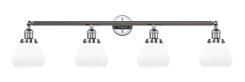 Fulton - 4 Light - 43 inch - Polished Chrome - Bath Vanity Light (215-PC-G171-LED)