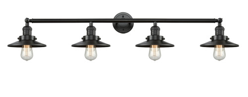 Railroad - 4 Light - 44 inch - Oil Rubbed Bronze - Bath Vanity Light (215-OB-M5-LED)