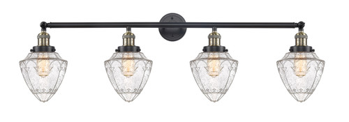 Bullet - 4 Light - 46 inch - Black Antique Brass - Bath Vanity Light (215-BAB-G664-7)