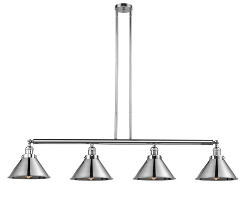 Briarcliff - 4 Light - 55 inch - Polished Chrome - Stem Hung - Island Light (214-PC-M10-PC)