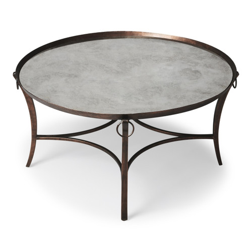 Marilyn Metal & Mirrored Coffee Table (1289025)