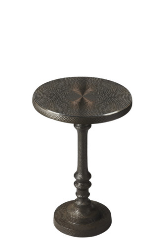 Tanya Metal Pedestal Accent Table (2275025)