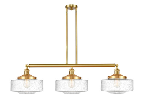 Bridgeton - 3 Light - 44 inch - Satin Gold - Stem Hung - Island Light (213-SG-G694-12)