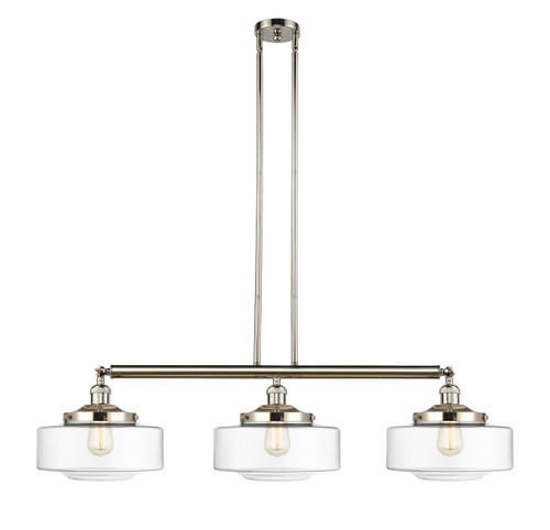 Bridgeton - 3 Light - 44 inch - Polished Nickel - Stem Hung - Island Light (213-PN-G692-12)