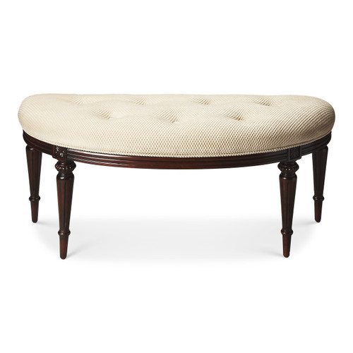 Tamara Cherry Demilune Bench (1120024)