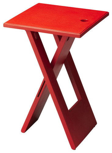 Hammond Red Folding Table (2259293)
