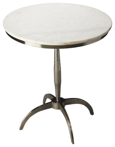 Palmilla Marble & Metal Accent Table (2868140)