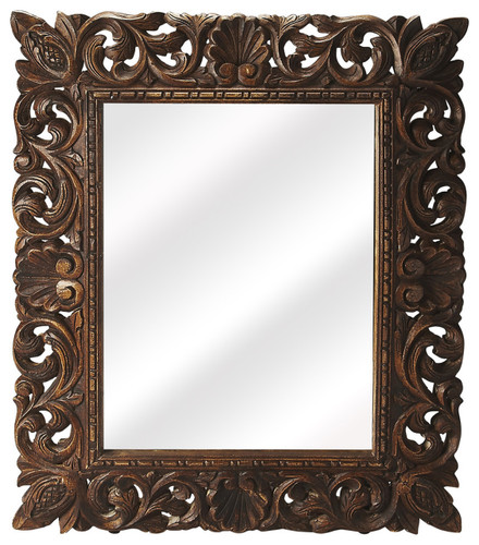 Ferdinand Reclaimed Wood Wall Mirror (4217290)