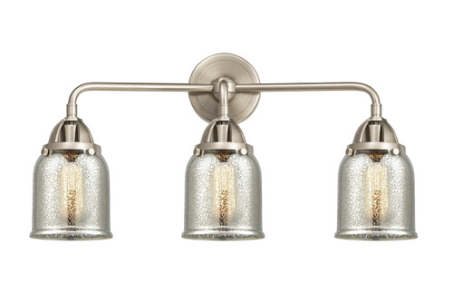 Bell - 3 Light - 23 inch - Brushed Satin Nickel - Bath Vanity Light (288-3W-SN-G58)