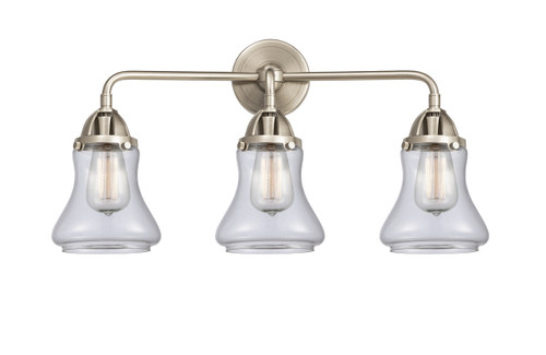 Bellmont - 3 Light - 24 inch - Brushed Satin Nickel - Bath Vanity Light (288-3W-SN-G192)
