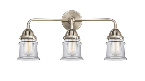 Canton - 3 Light - 23 inch - Brushed Satin Nickel - Bath Vanity Light (288-3W-SN-G182S)