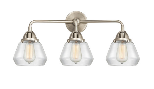 Fulton - 3 Light - 25 inch - Brushed Satin Nickel - Bath Vanity Light (288-3W-SN-G172)